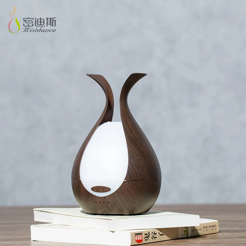 high quality Aroma beauty products wood grain ultrasonic essential oil aroma diffuser air purifier and humidifier