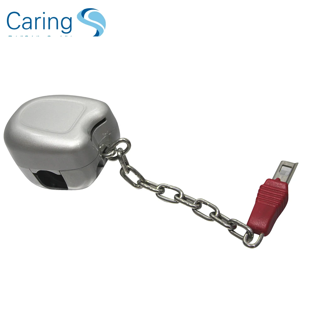 zinc alloy coin operated trolley supermarket shopping cart lock