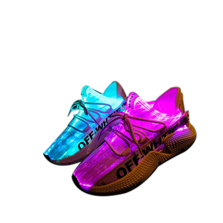 
Fiber Cool Usb Charging Fashion Unisex Sports Light Shoes,Fiber Optic Led Shoes On Sale 
