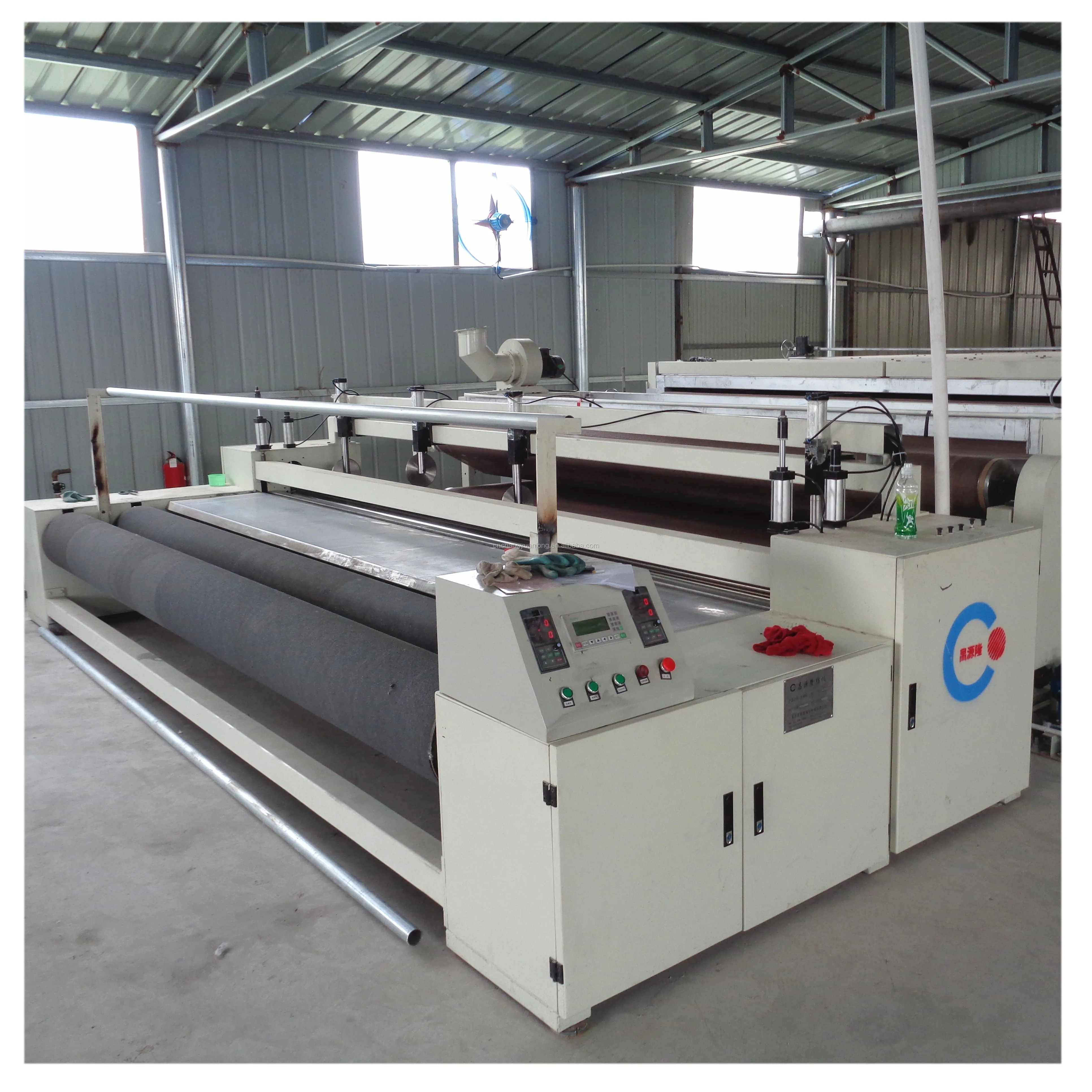 Needle Punched Fiberglass Felt Production Line/Glass Fiber Felt Production Equipment
