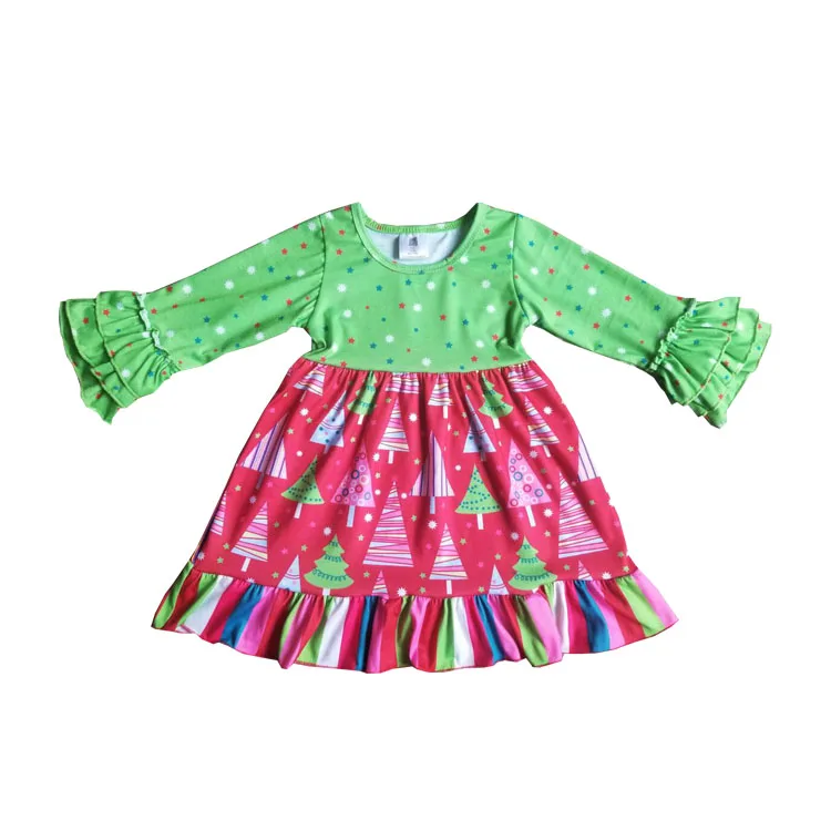 2018 wholesale little girls lol doll surprise printing dress cute baby girls dress