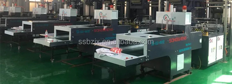 fully automatic making continuous plastic bag sealing machine
