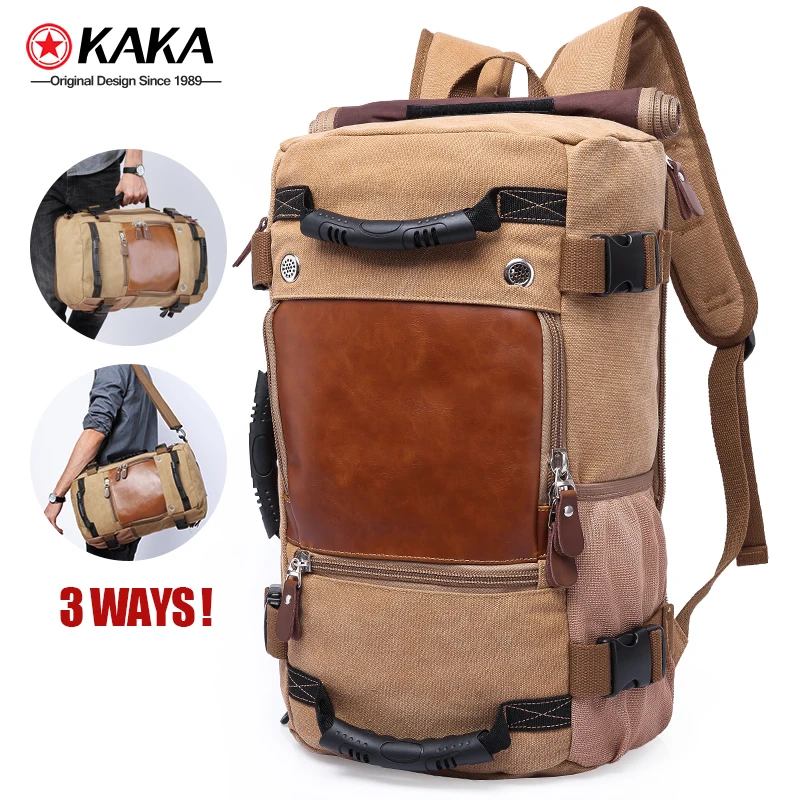 Factory hot sell back packs foldable backpacks cheap outdoor men bag travel rucksack canvas custom hiking laptop backpack