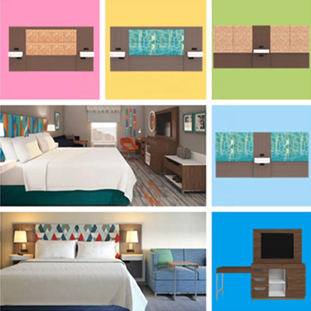 Good Quality Hampton Inn V3 Hotel Bedroom Furniture Popular Hotel