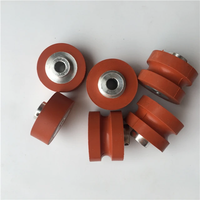 Rubber Towing Wheel For Automatic Inflate Column Air Bag Packing Filling Machine