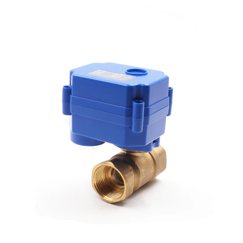 automatic water drain valve dn20 2 way motorized valve motor ball valve 220VAC CR03 or CRO4