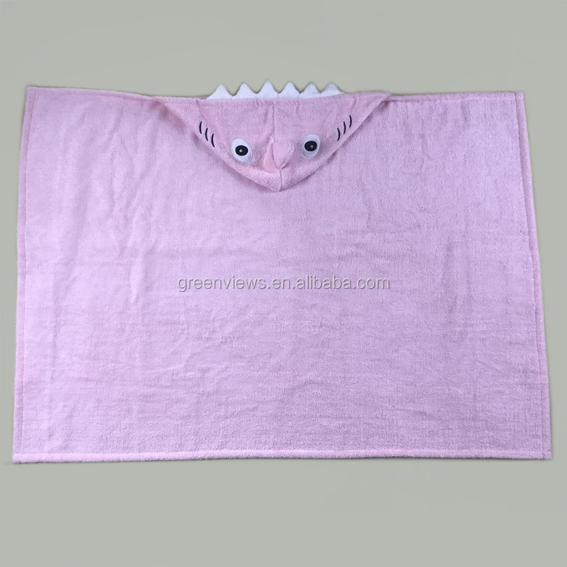 High quality cotton soft hooded bamboo towels baby hoodie towel