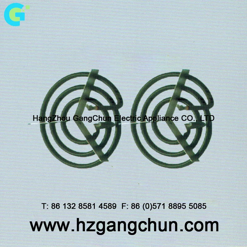 Green Heating Element Coil Tube