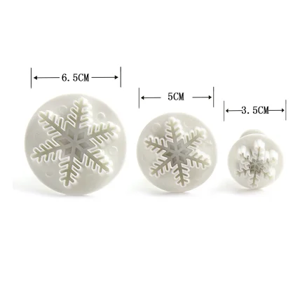Wholesale Amazon Cake Decora Star Flower Snow Plunger Cookie Cutter