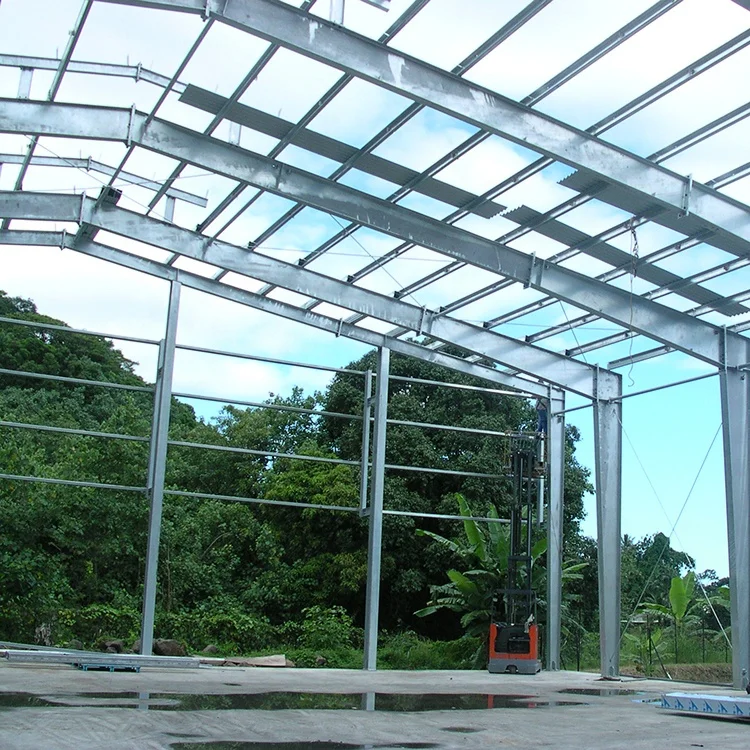 Gable Frame Light Metal Building Prefabricated Industrial Steel Structure Warehouse