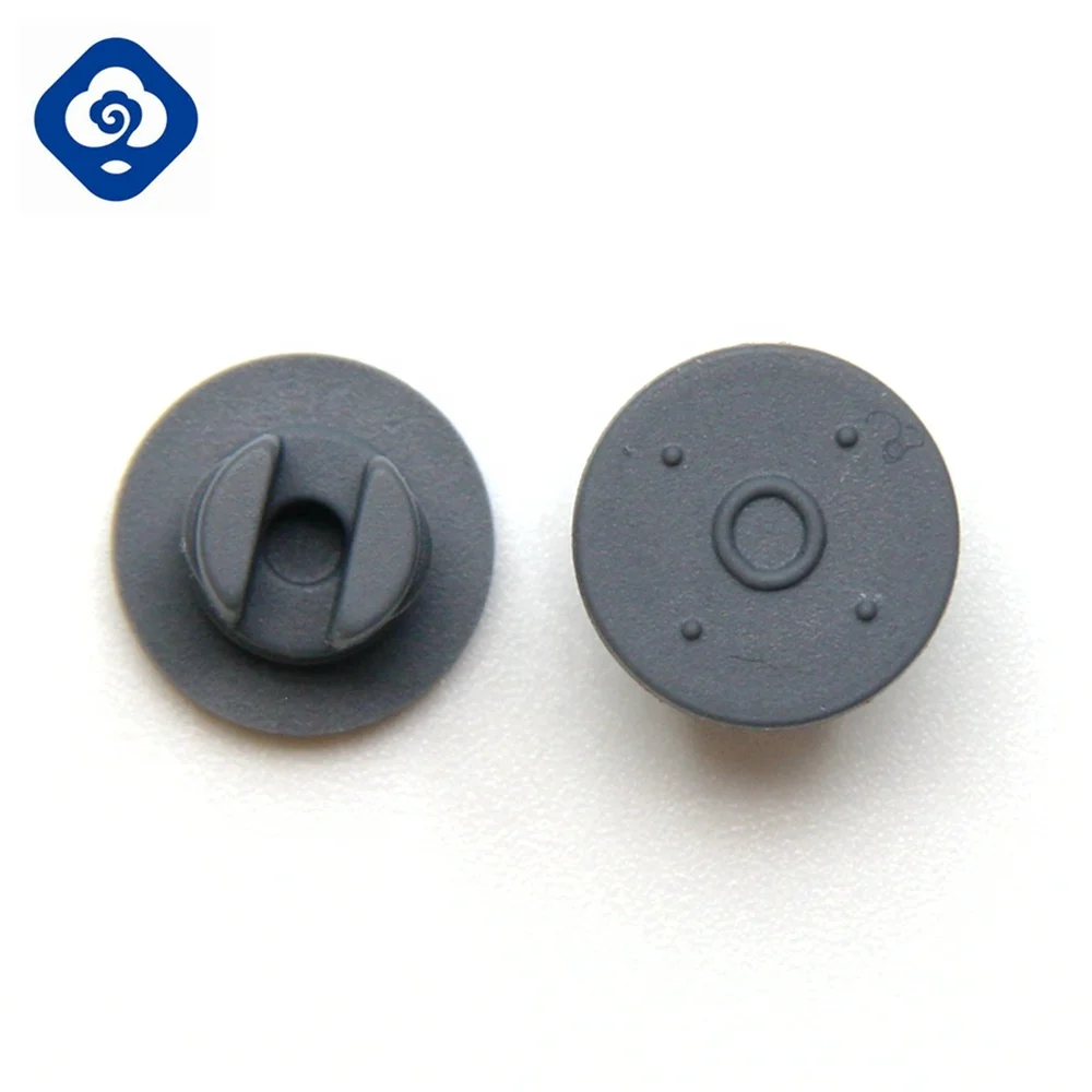 13MM 2-Leg Lyophilization Chlorobutyl Butyl Rubber Stoppers