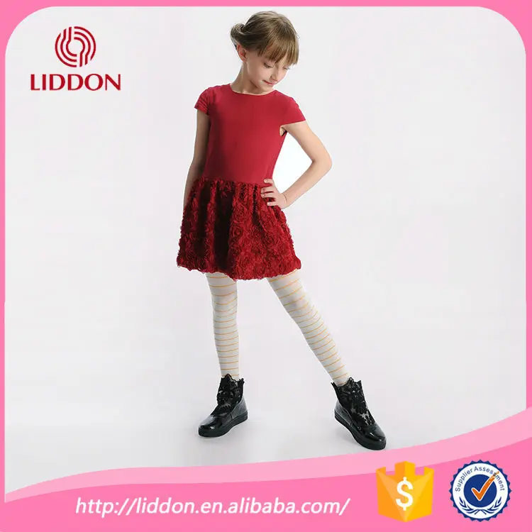 Дешевые оптовые детские нейлоновые колготки в полоску, белые колготки в полоску для девочек