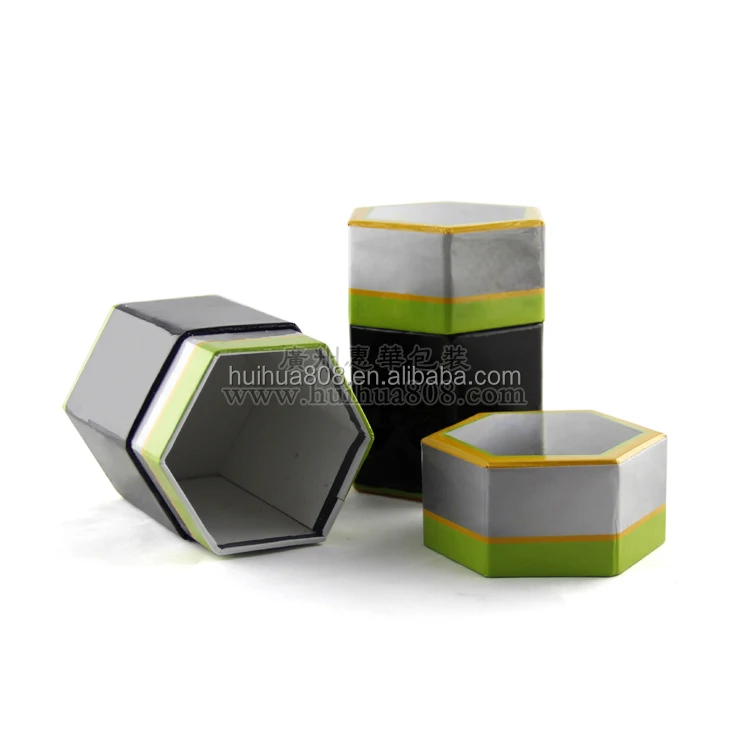Hexagon Shaped Paper  Box  Cardboard tube for Gift Packaging