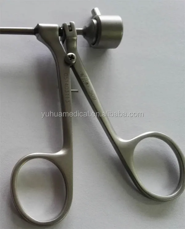 Optical crocodile forceps for endoscope ENT instruments