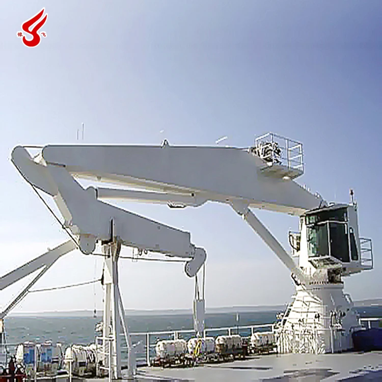 Hydraulic Telescopic Boom Ship Marine Deck Crane