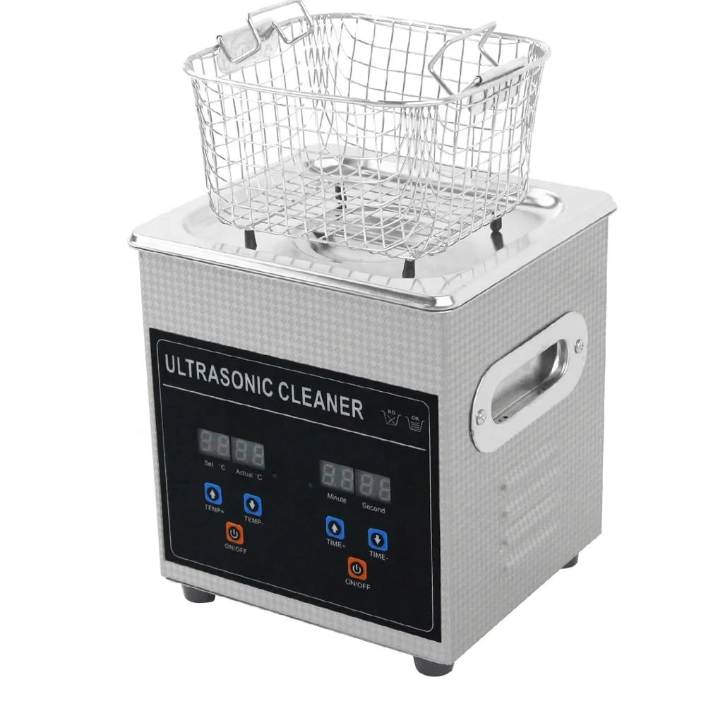 2L 60W Digital ultrasonic cleaner for glasses, jewelry, injector