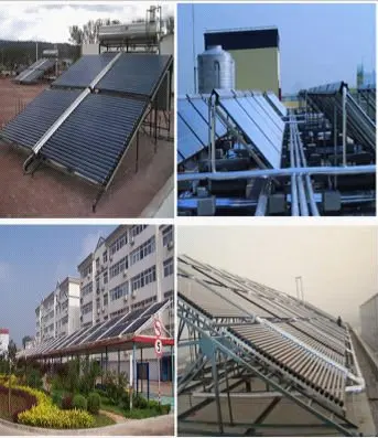 
Evacuated tubes High performence solar collector for water heat 