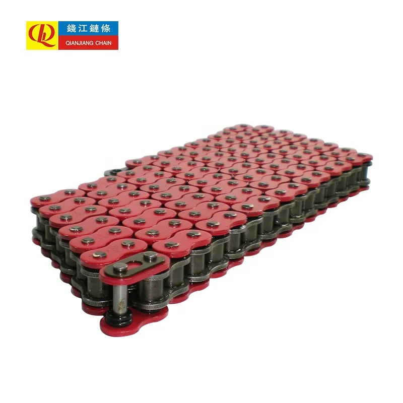 China manufacturer wholesale 530 O-ring colored chain 120links  for ATV Motorcycle Dirt Bike