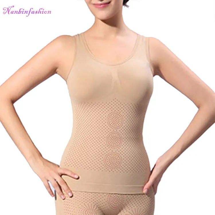 NANBIN Black Hot Burn Fat Slimmer Corset Body Shaper Vest For Women