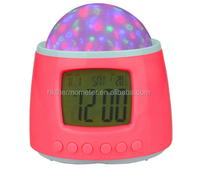 Night Version Beauty Music Digital Child Alarm Clock
