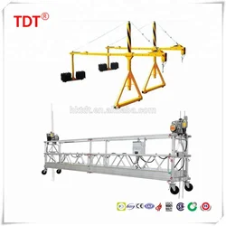 Рабочая высота 100 м ZLP630 подвесная платформа из алюминиевого сплава с подъемником LTD6.3