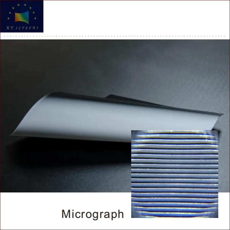 80inch Anti-Light Eye-Protecting Narrow Frame UST PET Projector Screen for Laser Projector TV