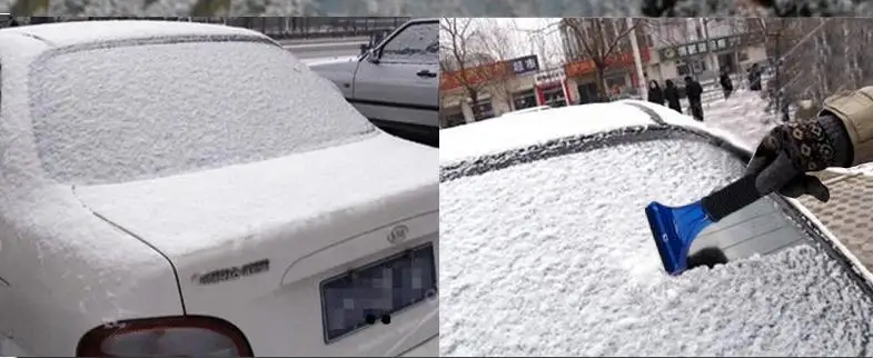 Popular EVA Ice plastic Scraper squeegee ice scraper