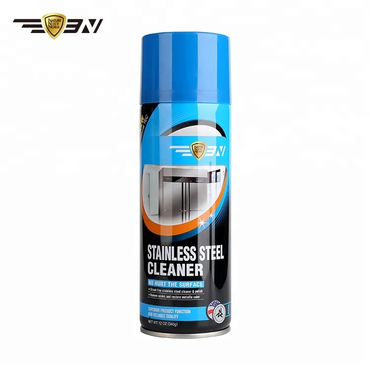 
 Аэрозольный очиститель из нержавеющей стали, 12 унц. Ц.  