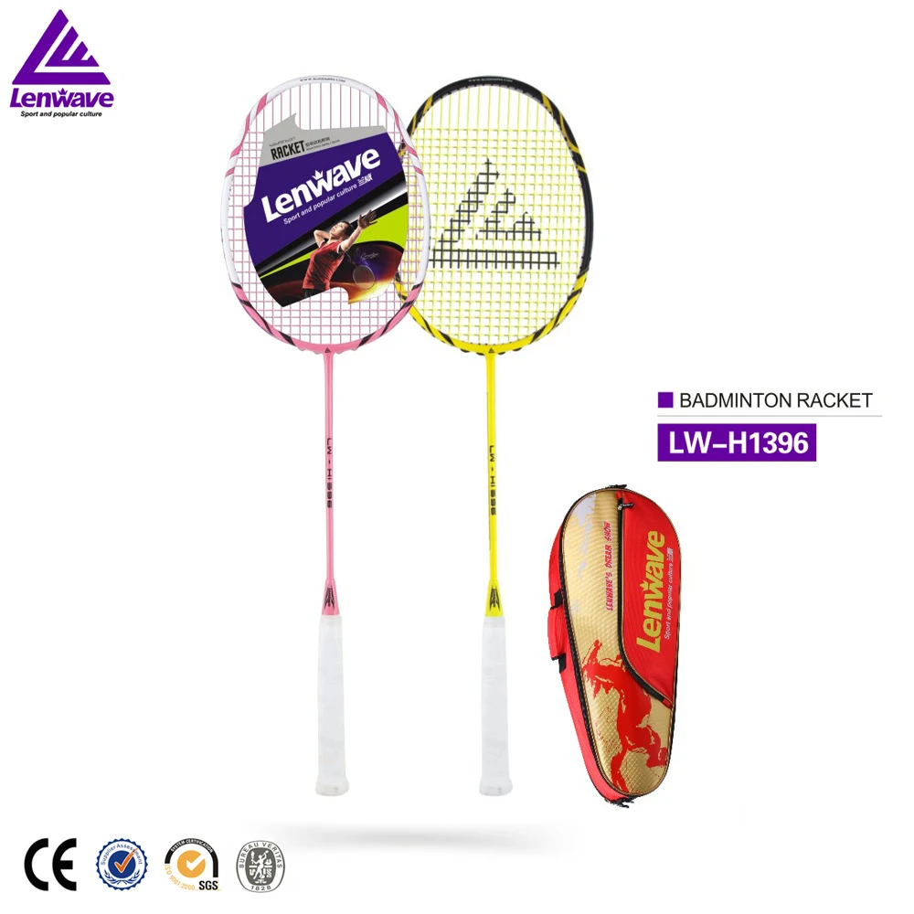 
Lenwave high quality carbon ball badminton racket 