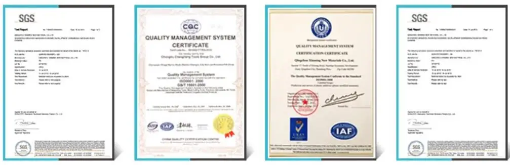 certificate sgs