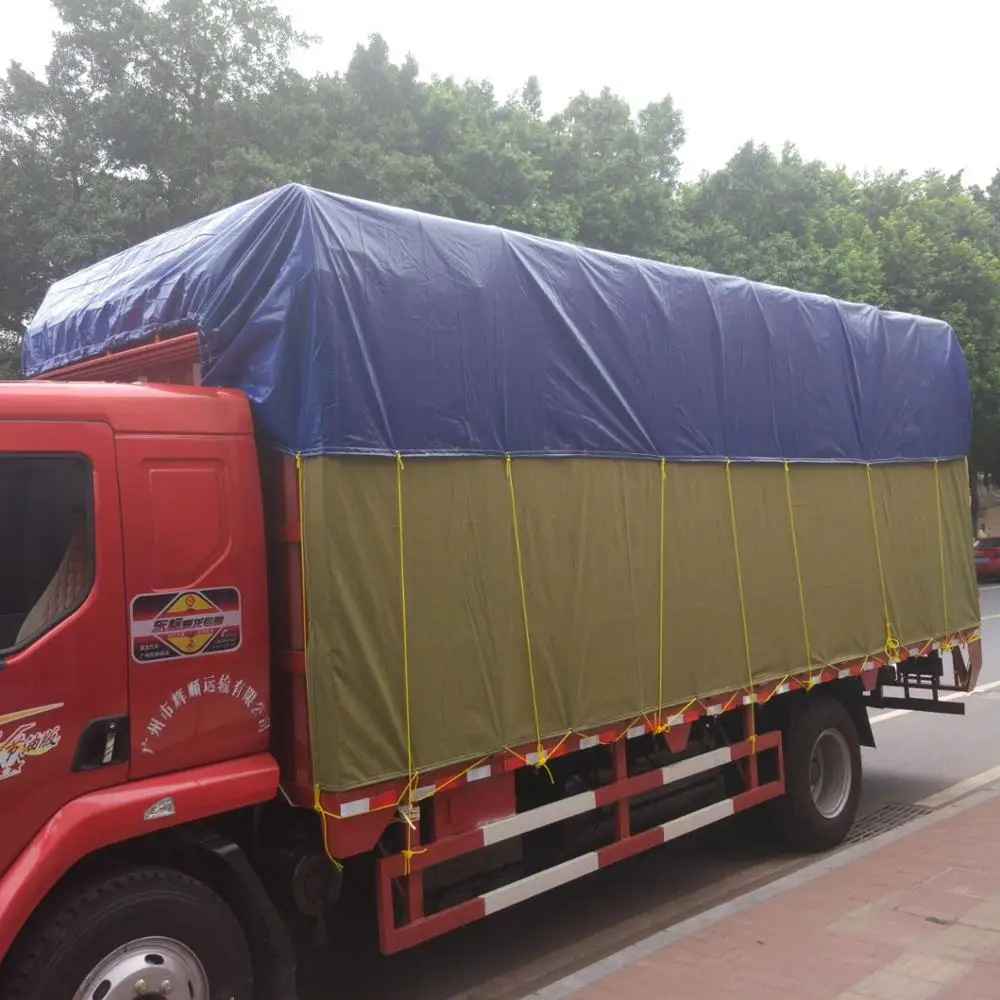 SGS Fire Resistant Ripstop Tarpaulin PVC Zelt Tarp LKW Plane Abdeckplane