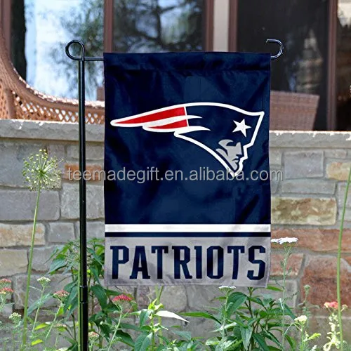 
New England Patriots Double Sided Garden Flag 