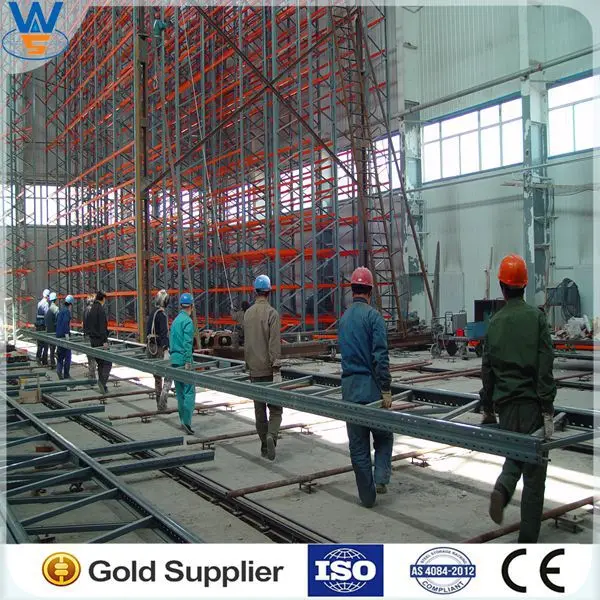 Pallet racks, forklift warehouse