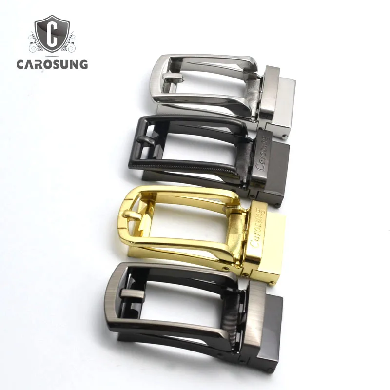 3.2CM custom metal automatic belt ratchet buckle manufacture belt buckle