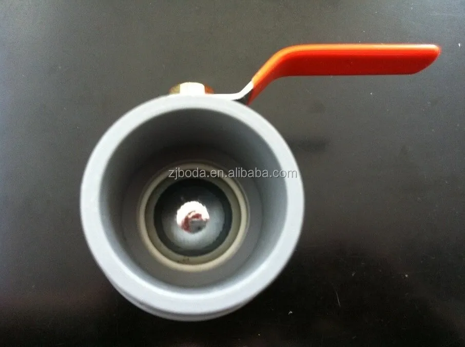 two pcs PVC Ball Valve For Agriculture or water Irrigation plumbing system (BD-07 )