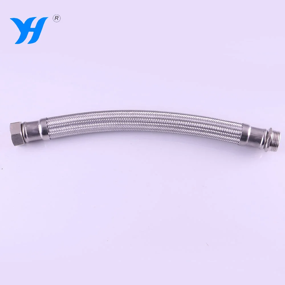 High pressure stainless steel braided radiato hose machine connection pipe