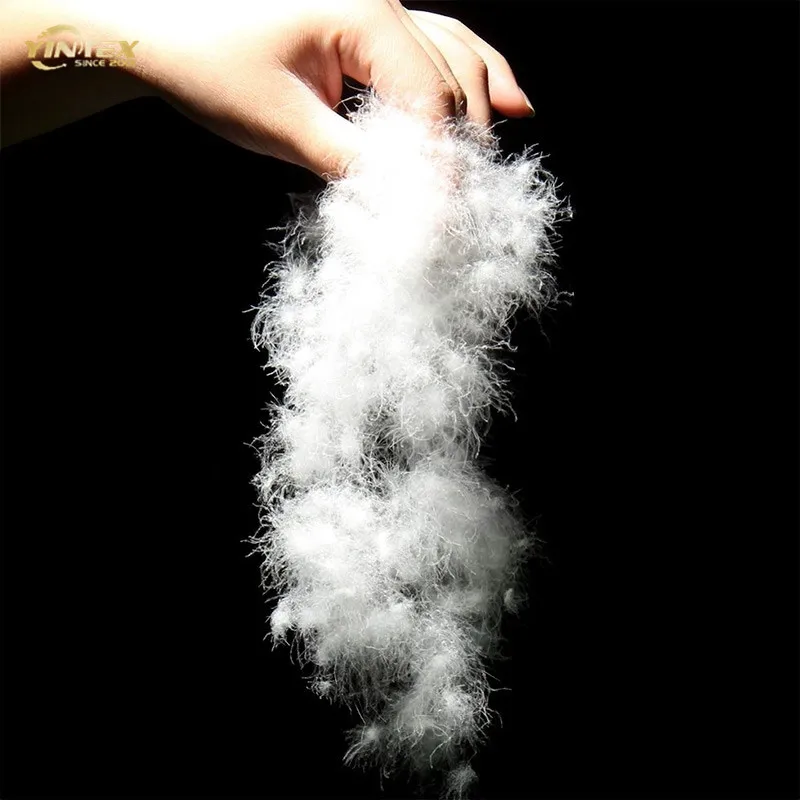 Оптовая продажа, белое гусиное перо для наполнения, 2-4 см/4-6 см