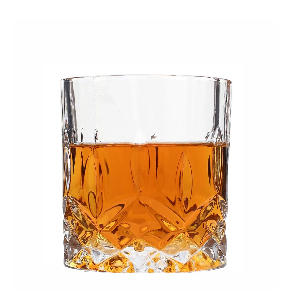 Посудомоечная машина Безопасный OEM ODM пользовательские камни Diamond стеклянная чашка для виски подарочный набор