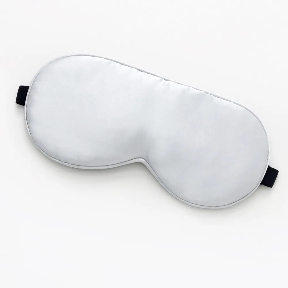 
Custom black eye mask silk manufacturer 100% pure mulberry airline sleeping kit eye mask 