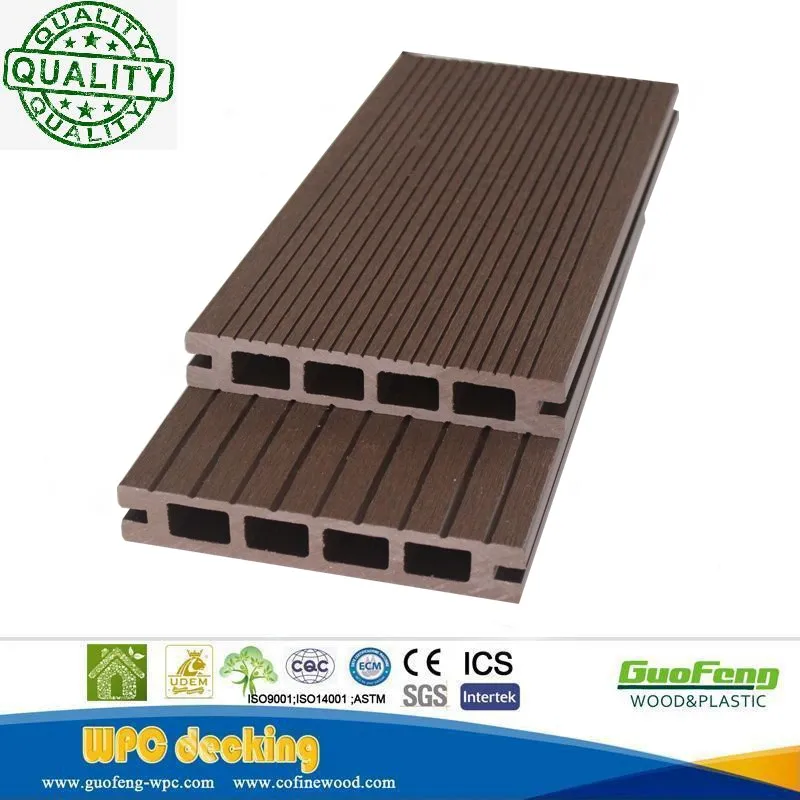 Наружный ламинат 25 мм из ДПК, пластиковый деревянный настил