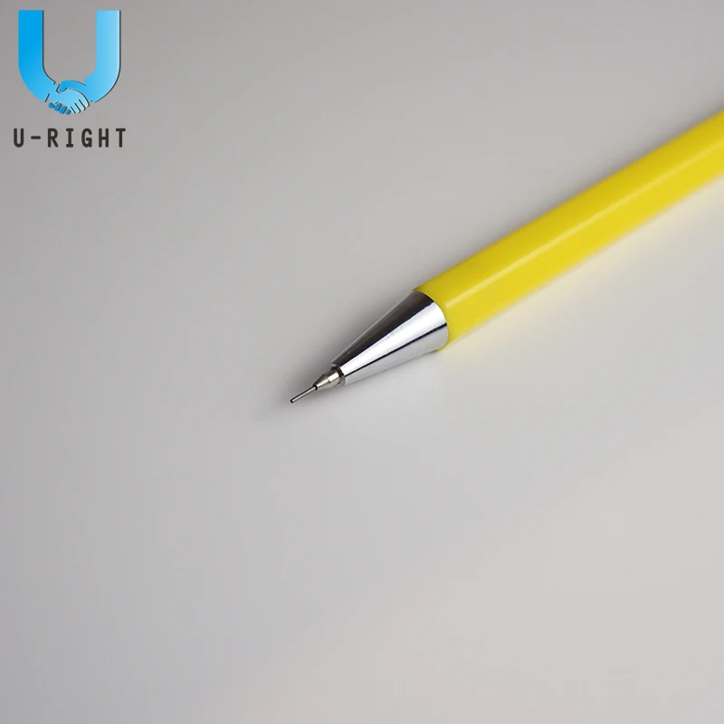
Classic Hexangular Plastic Yellow Shell 0.7mm Mechanical Pencil for Student 