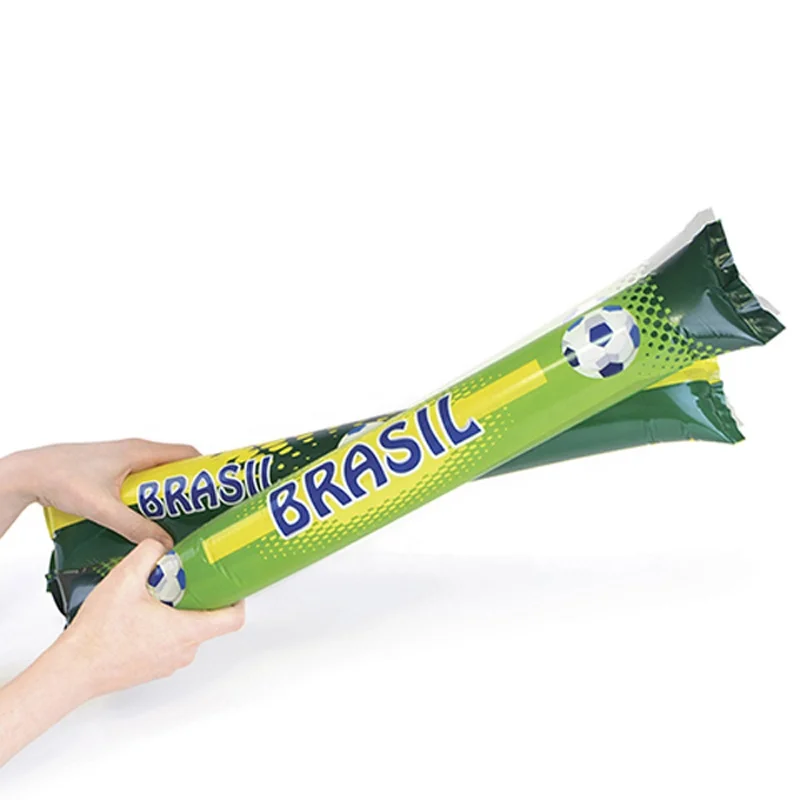 
World Cup Fan Hand Usage Inflatable Stick With Custom Logo 