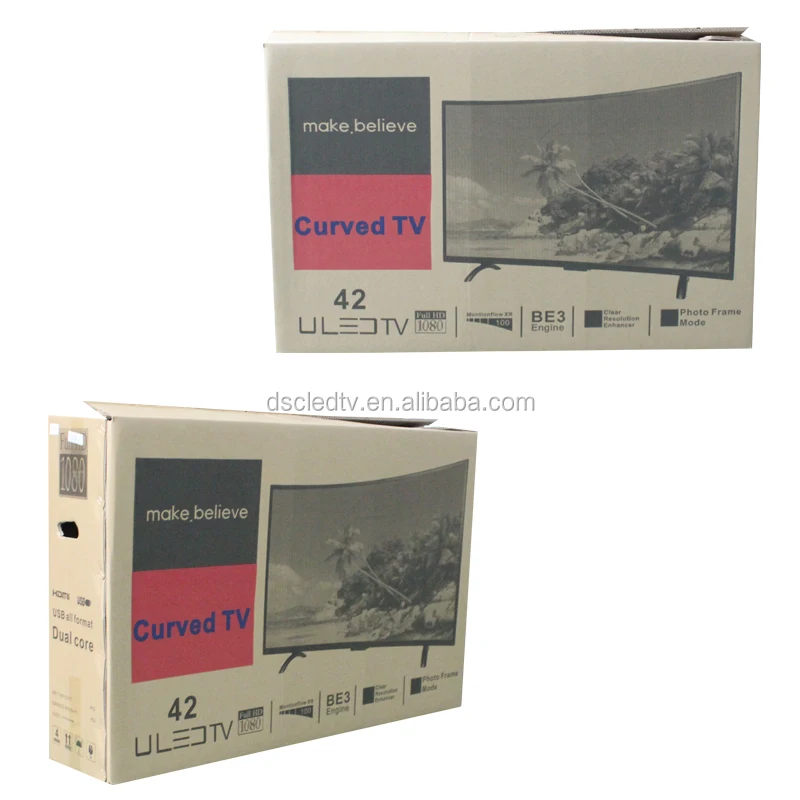 39 49 50 55 inch 4k curved screen network ledTV