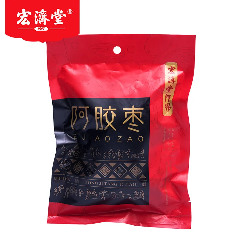 Перслужированные красные даты Hongjitang 300 г