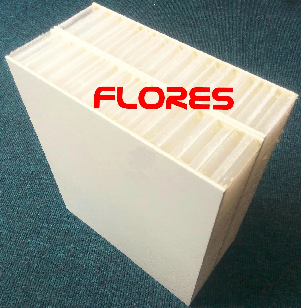 FRP PP honeycomb core sandwich composite panel