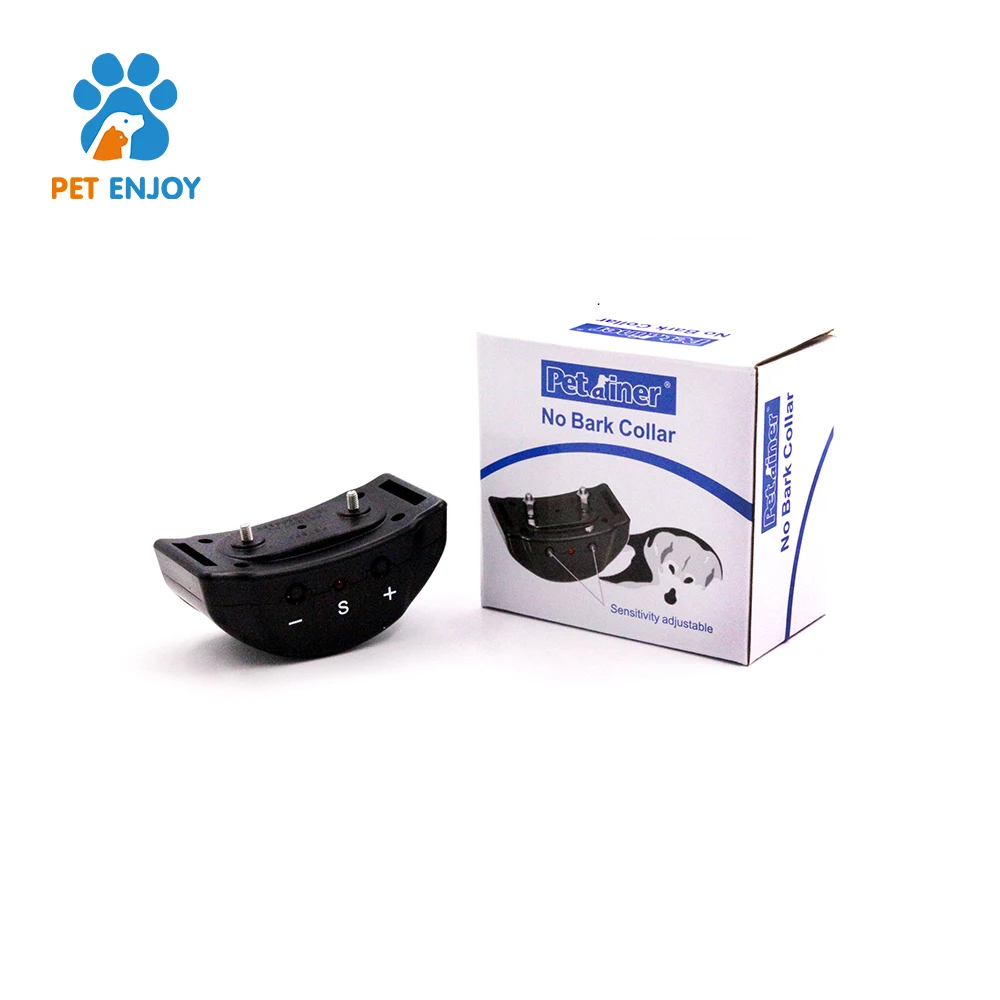 
Pet automatic adjustable trainer necklace dog training bark collar electric shock anti bark dog collar 