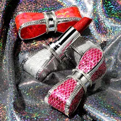 Melason Curelty Free Eco-friendly OEM No Logo Custom ButterflyTube Lipstick Candy Color Matte Wholesale Small Order Accepted