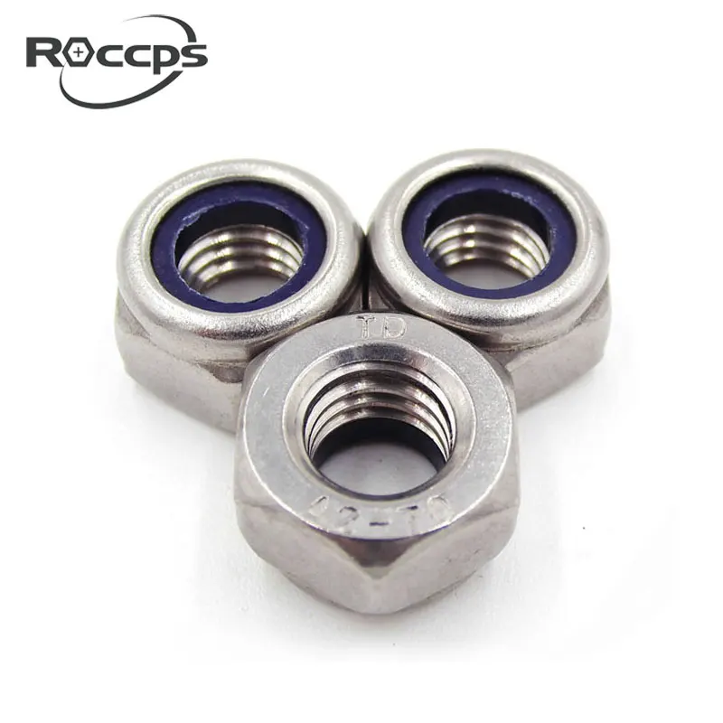 DIN982 пластиковая вставная гайка M8