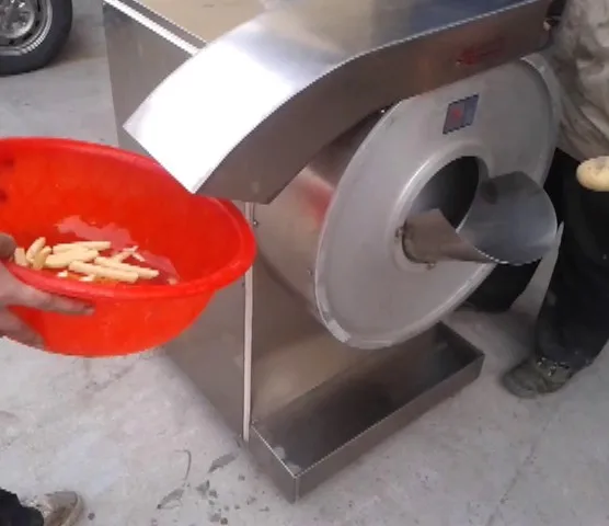 
Commercial potato chips machine/potato washing peeling cutting slicing in one 