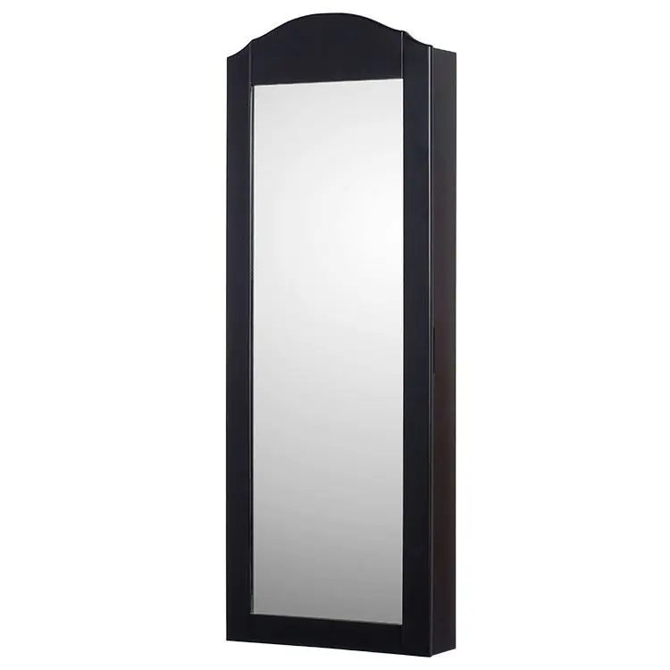 
reasonable price hanging jewelry organizer armoire with mirror 